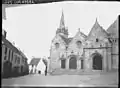 L'église paroissiale Saint-Efflam en 1893 (photo de Paul Lancrenon)
