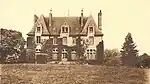 Le château de la Prévotais au début du XXe&nbsp;siècle (carte postale).