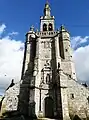 La façade occidentale.