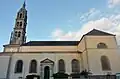 L'église paroissiale Saint-Enéour : flanc sud.