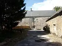 Façade du manoir de Restromar, fin du XVIe&nbsp;siècle.