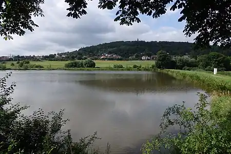 Étang à Zbiroh.