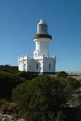 Le phare Norah Head au Point Perpendicular