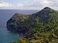 Pointe à l'Eau prise dans la montée menant au Fort Napoléon.