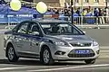 Voiture de police à Saint-Petersbourg