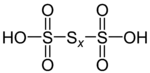 Acide polythionique