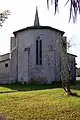Le chevet de l'église Saint-Saturnin (nov.&nbsp;2011)