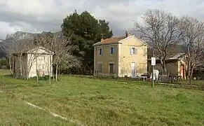L'ancienne gare.