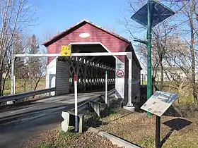Pont Grandchamp vu de l'ouest