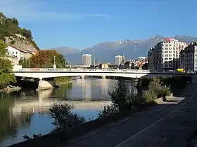 Vue vers l'amont
