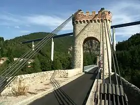 Pont et viaduc sur la commune de Beauzac, deux ouvrages d'art sur la Loire et le Lignon respectivement.