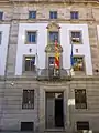 Palais de Justice, détail de l'entrée