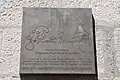 Plaque en hommage à Martín Sarmiento dans la rue qui porte son nom