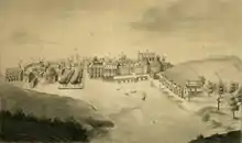 Vue du port au XVIIIe&nbsp;siècle
