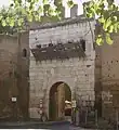 Face extra-muros de la porte