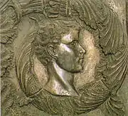 Tête, détail