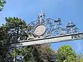 Le portail de la villa