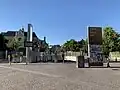 Entrée de la porte en juin 2021.