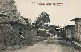 « Une rue »(Fortier, 1908).
