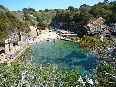 Le port romain.