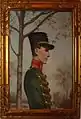 Adrien de Prelle de la Nieppe (1893-1914), maréchal des logis au 2e&nbsp;régiment de Guides, tué sur le champ de bataille de Budingen.