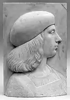 Portrait d’un jeune patricien.