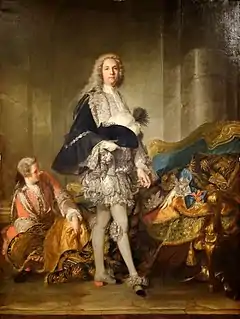 Le maréchal de Richelieu commande le corps de 12 000 hommes qui débarque sur Minorque le 18 avril 1756.