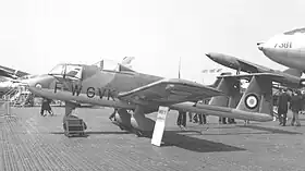 Vue de l'avion.