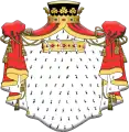 Manteau de président à mortier et baron au XVIIIe siècle