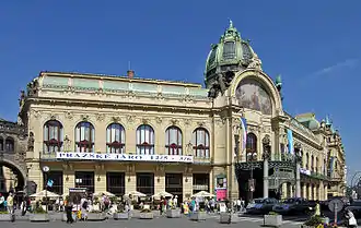 Maison municipale (1905-1912), Prague.