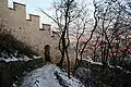 Le mur au-dessus de Malá Strana