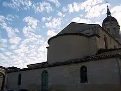 Le chevet, à l'est (nov.&nbsp;2012)