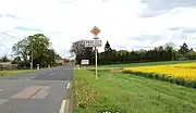 Entrée du village.
