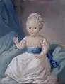 Portrait de la princesse Louise Augusta enfant.