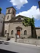 Le temple protestant.