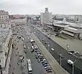 Vue d'ensemble de la place de la Gare