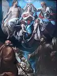 Giulio Cesare Procaccini, Couronnement de la Vierge, XVIIe siècle