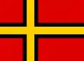 Drapeau de la CDU en 1948.