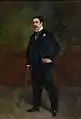 portrait de Prosper Chéruit, le mari de Louise Chéruit.