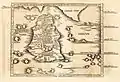 Claudii Ptolemaeii Alexandrinii geographicae enarrationis libri octo - Huit livres du commentaire géographique de Claude Ptolémée d'Alexandrie. Asiae Tabula XII - Table XII de l'Asie : Taprobane et Océan Indien (1535).
