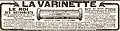 Publicité 1921