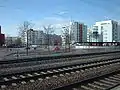 Bâtiments proches de la gare.