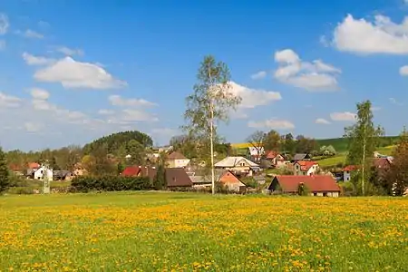 Vue du village.