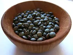 Image illustrative de l’article Lentille verte du Puy