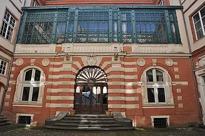 no&nbsp;34 : façade sur cour.