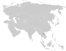 Carte de répartition de Nok.