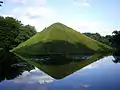 Pyramide du prince Hermann von Pückler-Muskau dans le parc de Branitz