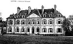 Quéven ː le château de Kerrousseau au début du XXe siècle.