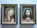 Quentin Metsys, Vierge et Salvator Mundi, avant 1530 [242-241].