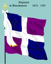 Régiment de Bourbonnais.